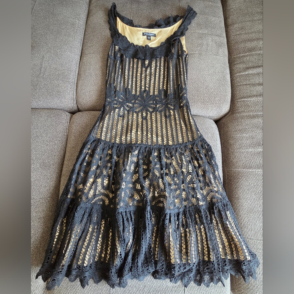 Betsey Johnson Black Lace Dress